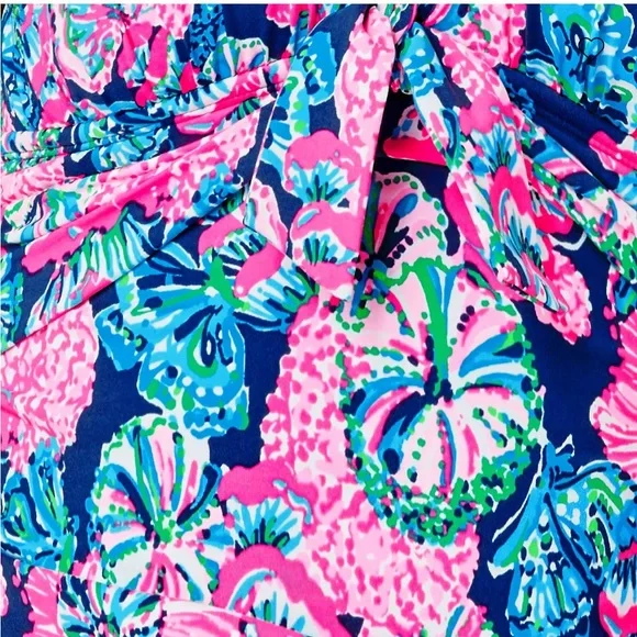 Lilly Pulitzer swimsuit top 0 - Picture 2 of 3